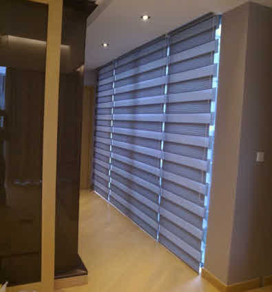 Zebra Blinds installed in Residential Building